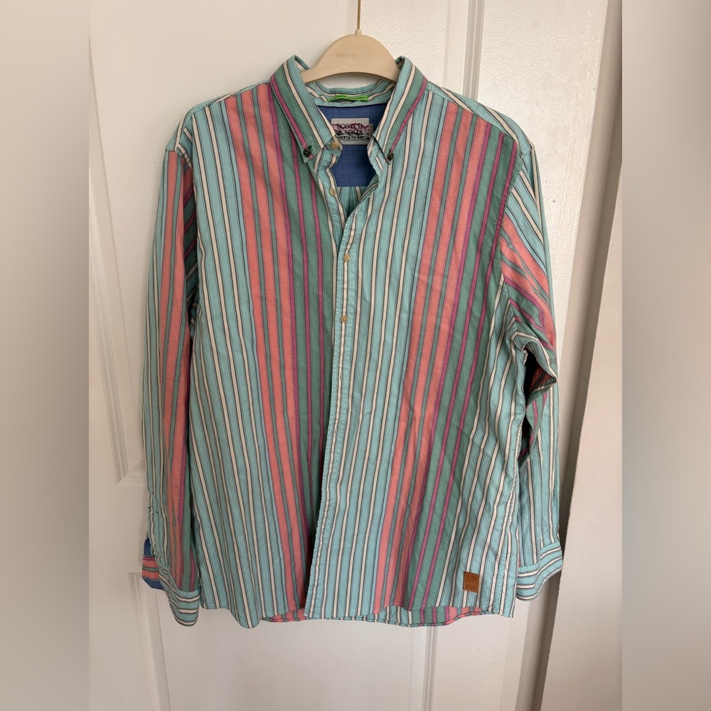 NWOT men’s Scotch & Soda button down